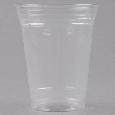 DART TP16D CPC 16 oz Solo Ultra Squat PET Cup - Clear, 1000PK TP16D (S)